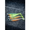 Fox Rage Bulk Loaded Zander Pro Shads UV Firetiger 10cm 4/0 10gr Przynęta Plastikowa