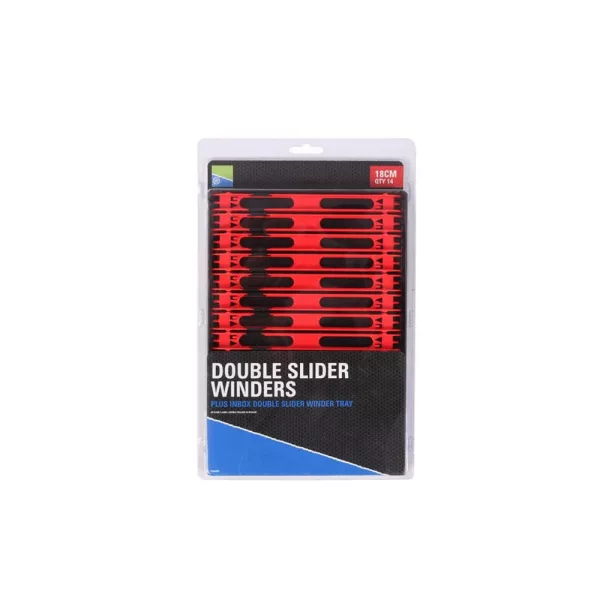 Preston Double Slider Winders In A Tray Drabinka 18cm