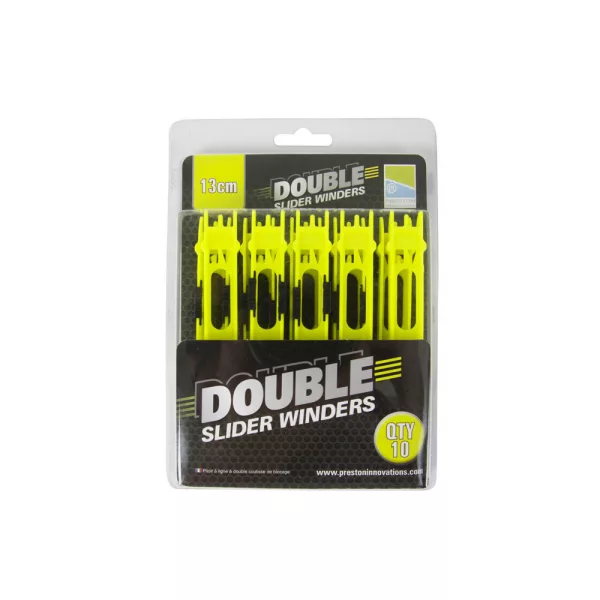 Preston Double Slider Winders Yellow Drabinka 13cm