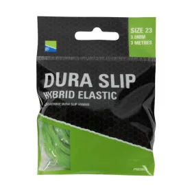   Preston Dura Slip Hybrid Elastic 23 Green Rakós Hibrid Gumi 3,0mm