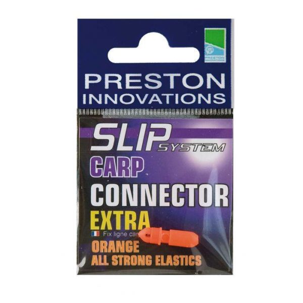Preston Slip Carp Connector Extra Pomarańczowe Fluo Szybkozłączka