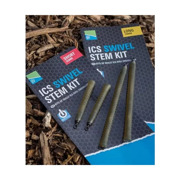 Preston Ics Swivel Stem Kit Method Akcesorium do Koszyka 70mm Trzpień Koszyka Bocznego Długi