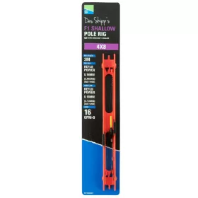   Preston 4x10 F1 Shallow Pole Rig Gotowy Zestaw Do Wędki Tyczki
