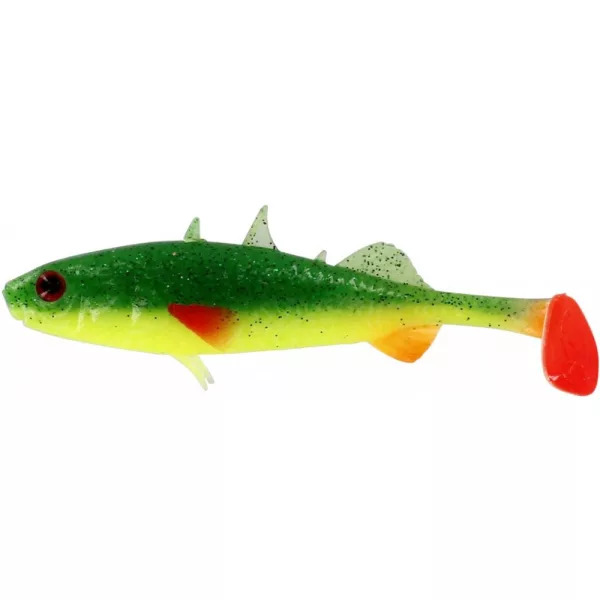 WESTIN Stanley the Stickleback Shadtail 9cm 7g - Fireflake 6db/cs Plasztik műcsali