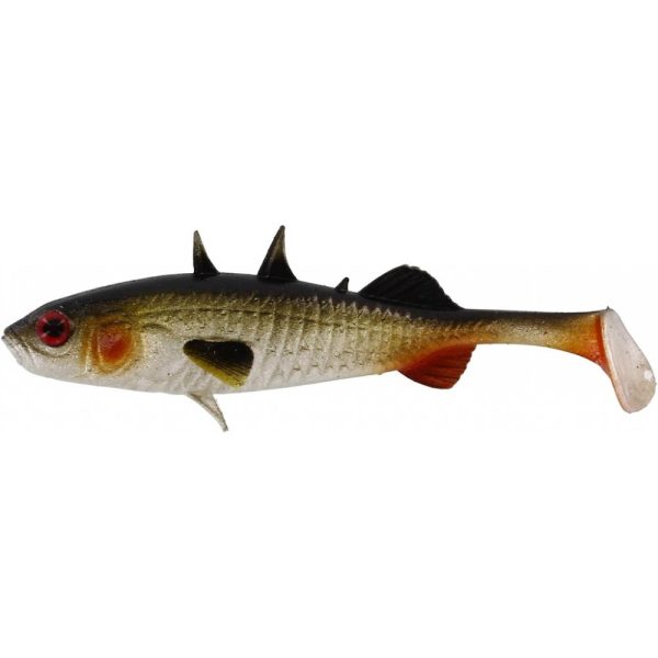 WESTIN Stanley the Stickleback Shadtail 7,5cm 4g Lively Roach 6db Plasztik műcsali