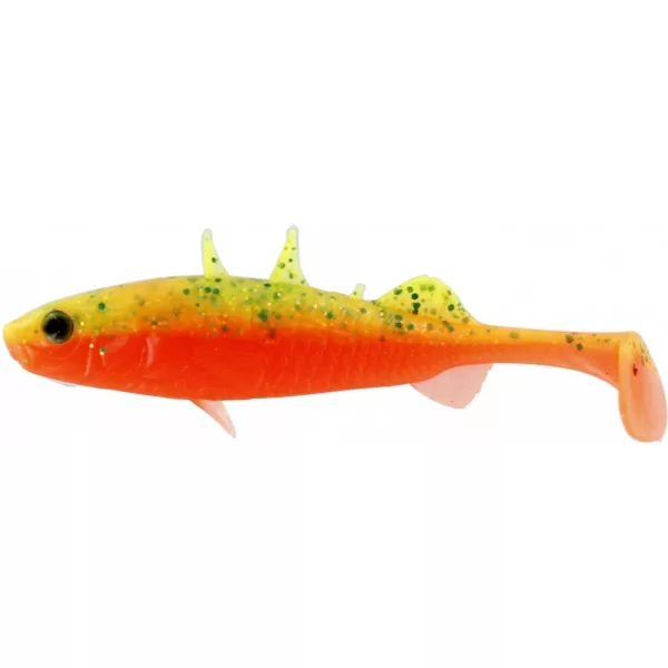 WESTIN Stanley the Stickleback Shadtail 7,5cm 4g Green Tomato 6db Plasztik műcsali