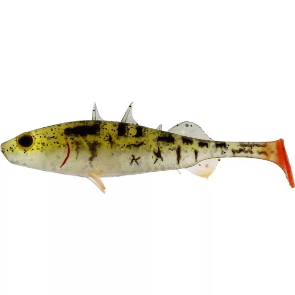 WESTIN Stanley the Stickleback Shadtail 5,5cm 1,5g Pearl Stickleback 6pcs Plastikowa przynęta