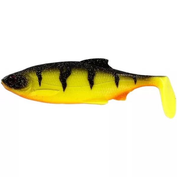 WESTIN Ricky the Roach Shadtail 14cm 42g Fire Perch 1db Plasztik műcsali