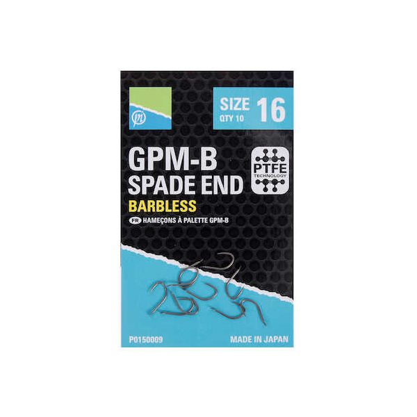 Preston GPMB Hooks Size 12 Spade End Haczyk na leszcze
