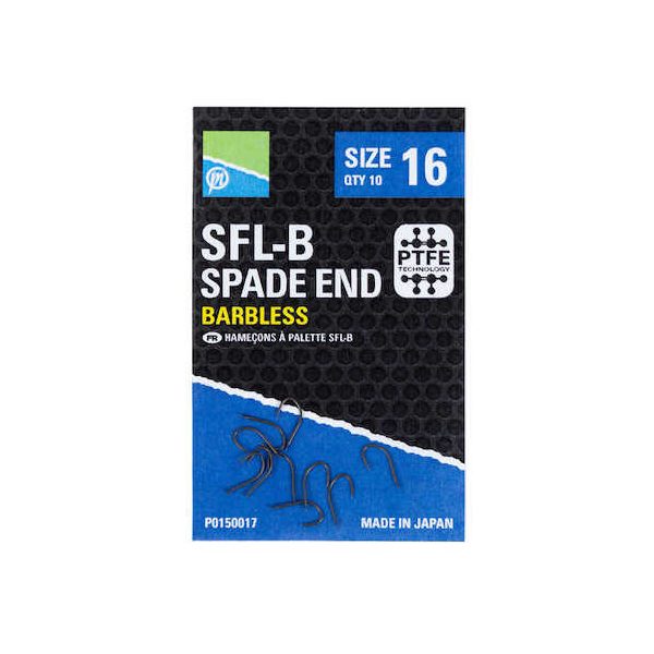 Preston SFLB Hooks Size 14 Spade End Haczyk na leszcze