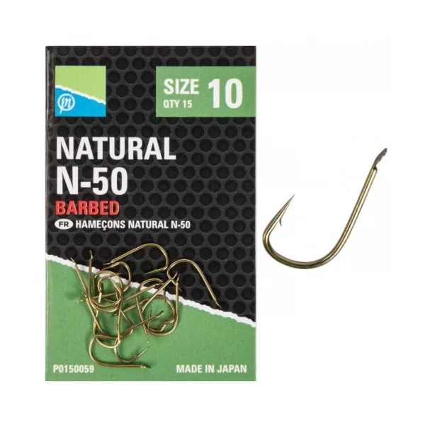 Preston Natural N50 Méret 10