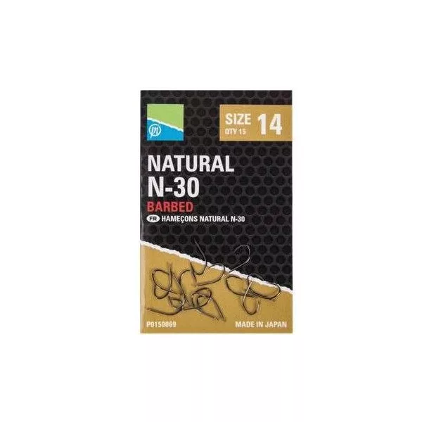 Preston Natural N30 Méret 10