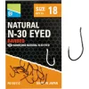 Preston Natural N-30 18 Haki z oczkiem, z zadziorem 15szt