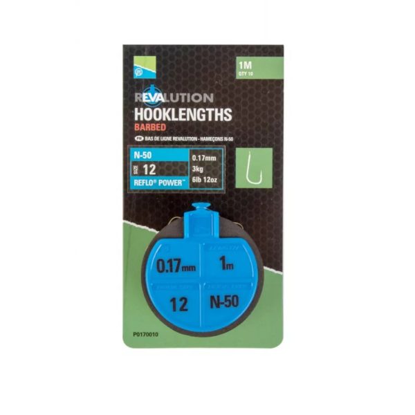 Preston Revalution Hooklengths N50 Rozmiar 10