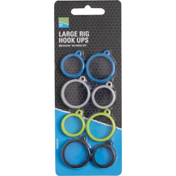 Preston Rig Hook Ups L Haczyki Zaczepowe 8szt