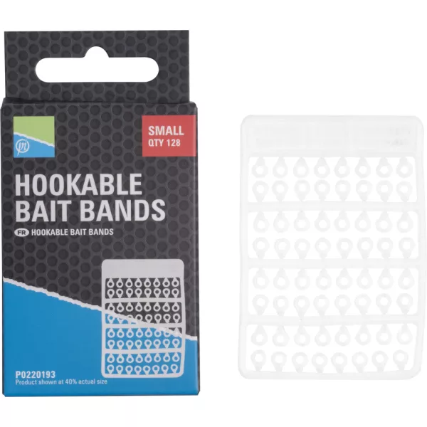 Preston Hookable Bait Bands Gumki do Przynęt S 128szt