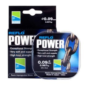 Preston Reflo Power 100m 0,13mm Żyłka Przyponowa