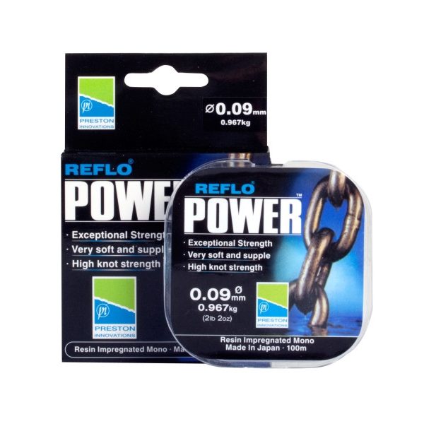 Preston Reflo Power 100m 0,13mm Żyłka Przyponowa