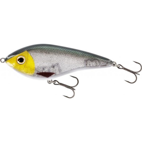 WESTIN Swim Glidebait 12cm 53g Lebegő 3D Fényszóró Wobbler