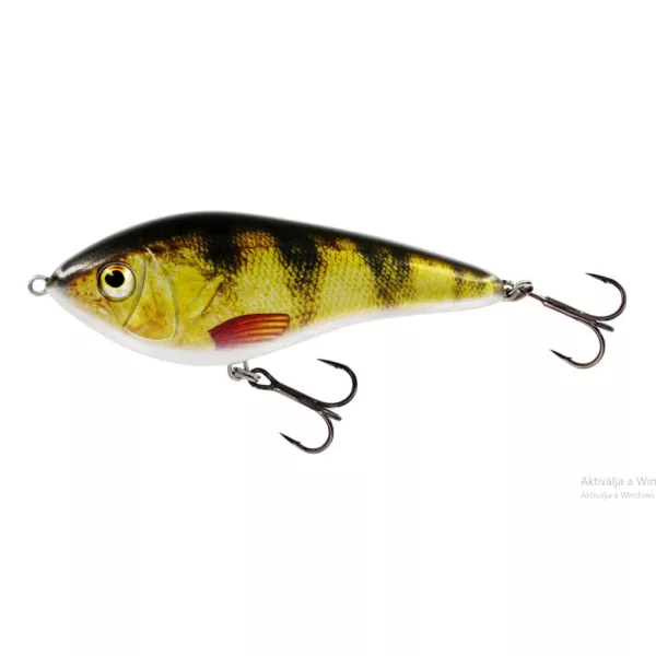 WESTIN Swim Glidebait 12cm 58g Sinking Valódi Sügér Wobbler