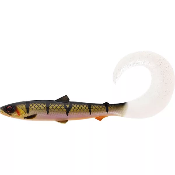 WESTIN BullTeez Curltail 10cm 6g Bling Perch 2pcs gumowa przynęta