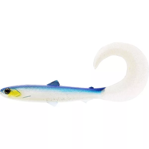 WESTIN BullTeez Curltail 10cm 6g Blue Headlight 2pcs gumowa przynęta