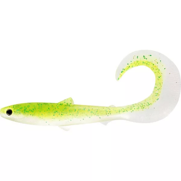 WESTIN BullTeez Curltail 10cm 6g Sparkling Chartreuse 2db Műanyag műcsali