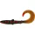 WESTIN BullTeez Curltail 21cm 49g Motoroil Vér 1pcs Plasztik műcsali