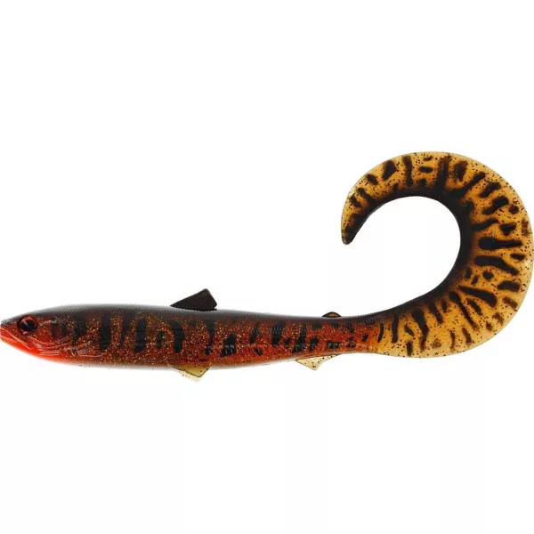 WESTIN BullTeez Curltail 21cm 49g Motoroil Menyhal 1pcs Plasztik műcsali