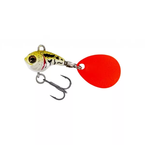 WESTIN DropBite Tungsten Spin Tail Jig 2cm 13g Pearl Stickleback Spin Tail csali
