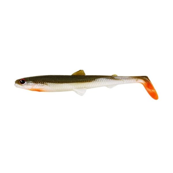 WESTIN BullTeez Shadtail 12,5cm 16g Bass Orange Dobozban Plasztik műcsali
