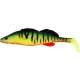 WESTIN ZanderTeez Shadtail 8,5cm 6g Crazy Firetiger Dobozzal Plasztik műcsali