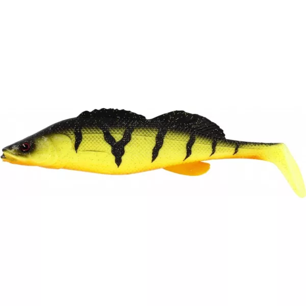 WESTIN ZanderTeez Shadtail 12cm 21g Fire Perch Dobozzal Plasztik műcsali