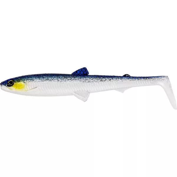 WESTIN BullTeez Shadtail 12,5cm 16g Kék Fényszóró 2 db Plasztik műcsali