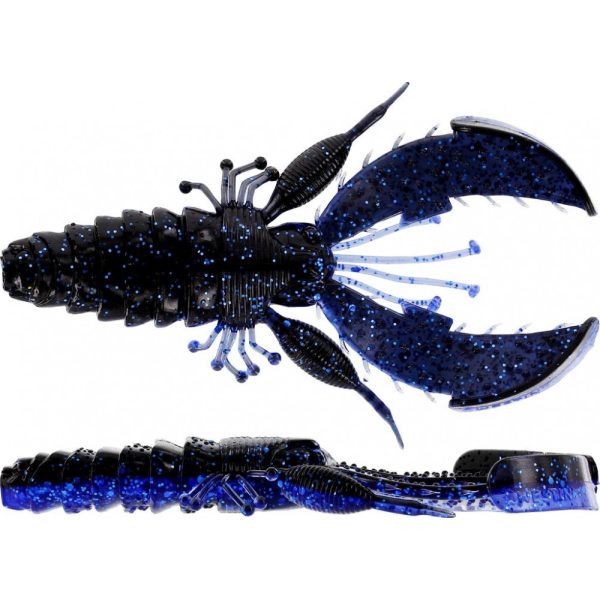 WESTIN CreCraw Creaturebait 6,5cm 4g Black/Blue 6db Plasztik műcsali