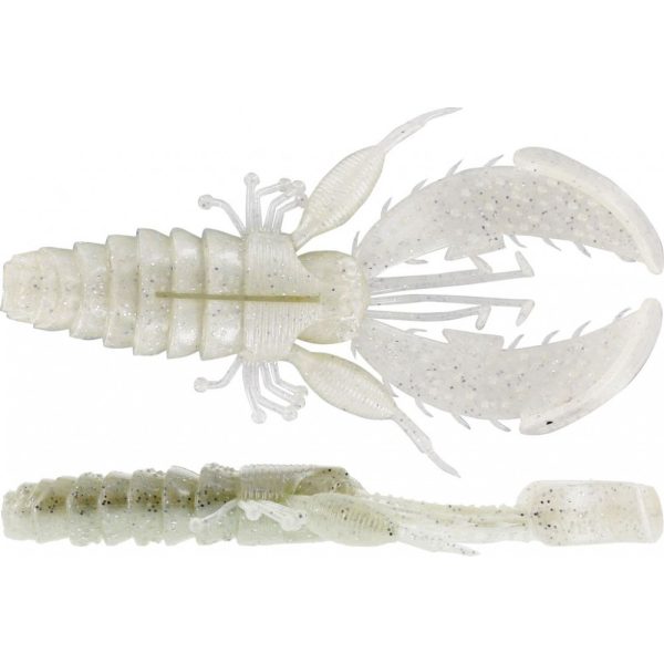 WESTIN CreCraw Creaturebait 6,5cm 4g Glow White 6db Plasztik műcsali