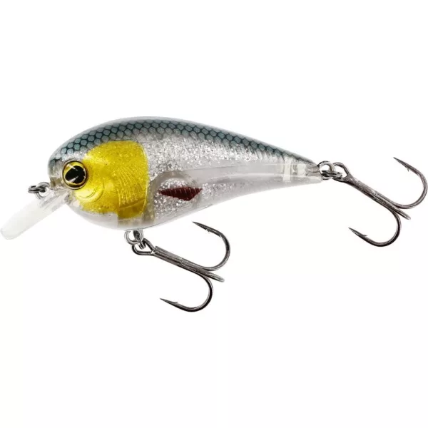 WESTIN BassBite 1.5 Squarebill 6cm 13g Úszó 3D Fényszóró Wobbler