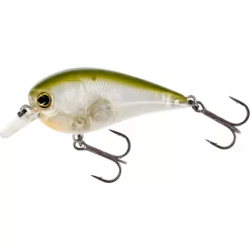   WESTIN BassBite 1.5 Squarebill 6cm 13g Úszó Átlátszó Olajzöld Wobbler