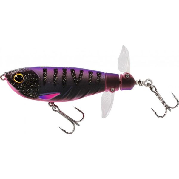 Westin Spot-On Twin Turbo 9cm 19gr Lebegő Black Haze Whopper Plopper Wobbler