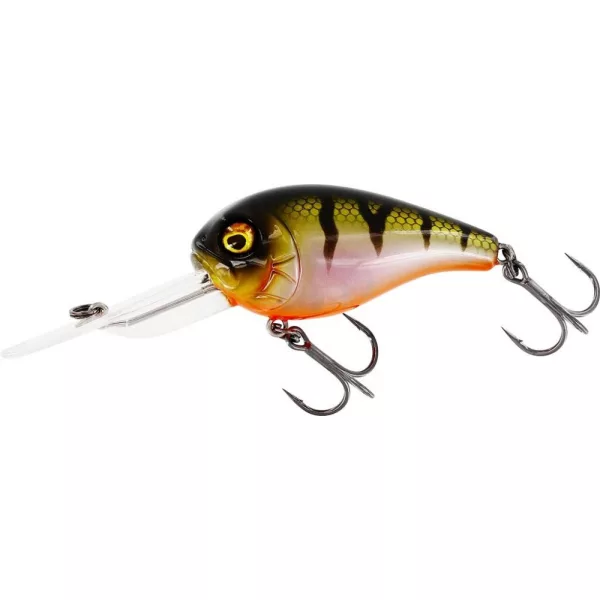 WESTIN MegaBite DR Crankbait 6cm 19g Lebegő Csillogó Sügér Wobbler
