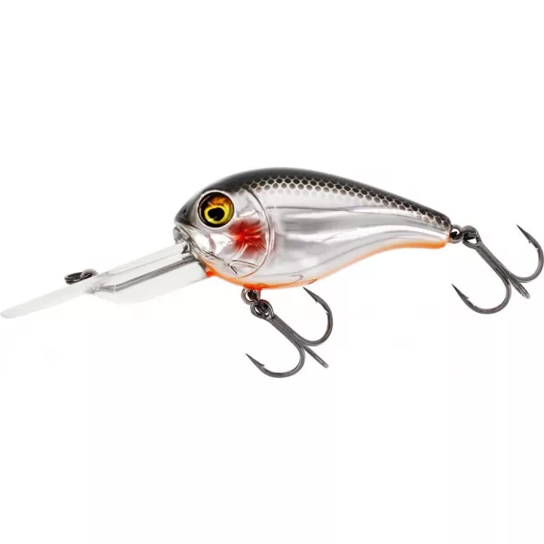 WESTIN MegaBite DR Crankbait 6cm 19g Lebegő Acél Szardínia Wobbler
