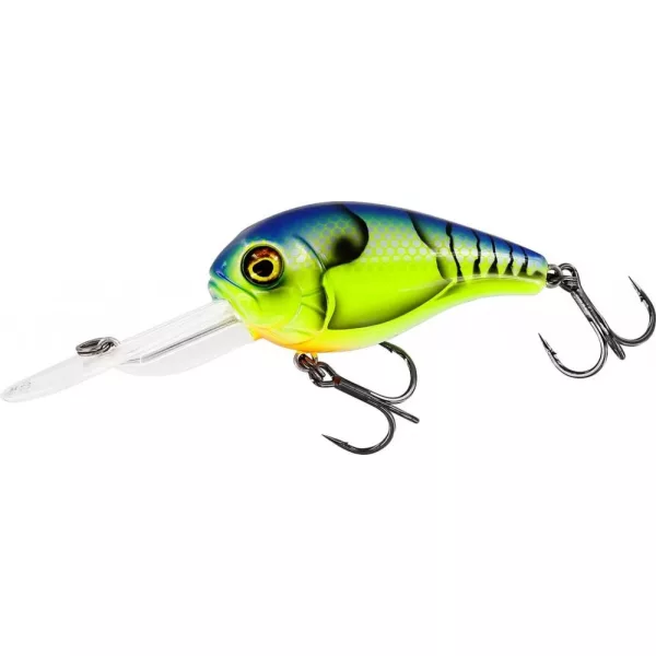 WESTIN MegaBite DR Crankbait 6cm 19g Lebegő Chart. Kék Rák Wobbler