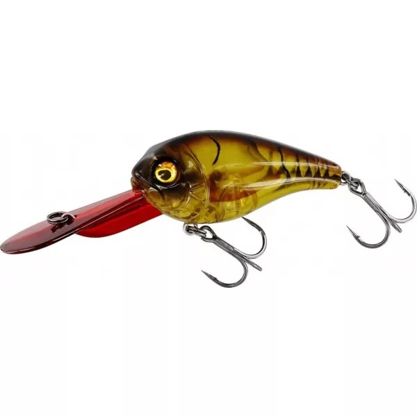 WESTIN MegaBite DR Crankbait 6cm 19g Lebegő Tiszta Barna Rák Wobbler