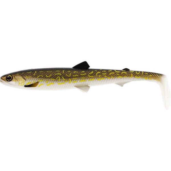 WESTIN BullTeez Shadtail 24cm 107g Natural Pike 1 sztuka Przynęta plastikowa