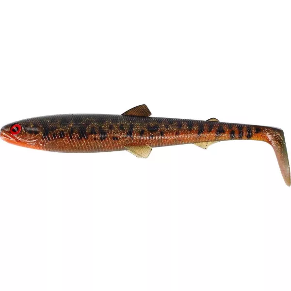 WESTIN BullTeez Shadtail 24cm 107g Motoroil Burbot 1 sztuka Przynęta plastikowa