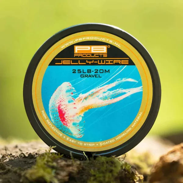 PB Products Jelly Wire Gravel 25lb 20m Bevonatos Fonott Előkezsinór