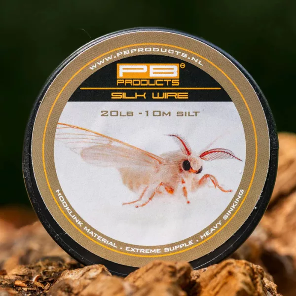 PB Products Silk Wire Silt 20lb 10m Plecionka bez powłoki na przypon