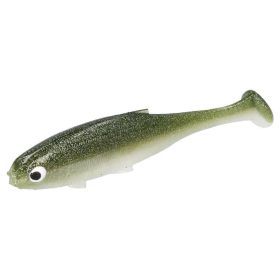   Mikado Real Fish 8,5cm Oliwkowy Ukleja Przynęta plastikowa 5szt