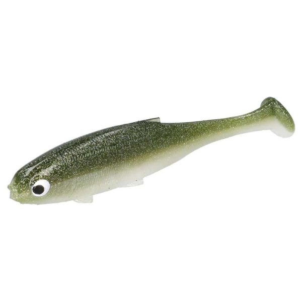 Mikado Real Fish 8,5cm Oliwkowy Ukleja Przynęta plastikowa 5szt