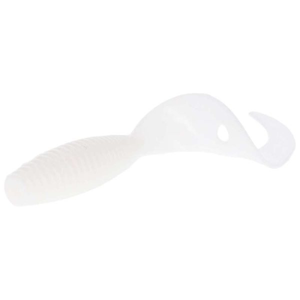 Mikado Twister 64mm Biała Gumowa Przynęta Sztuczna 6szt.